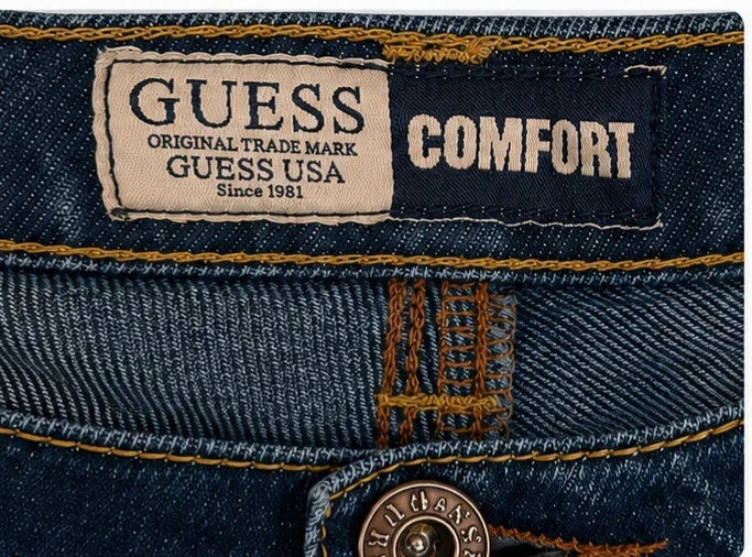 Jean GUESS Comfort femme – Taille M – Coupe droite tendance – photo 2